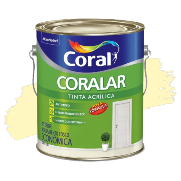 Tinta-Acrilica-Coralar-Vanilla-36L-Coral